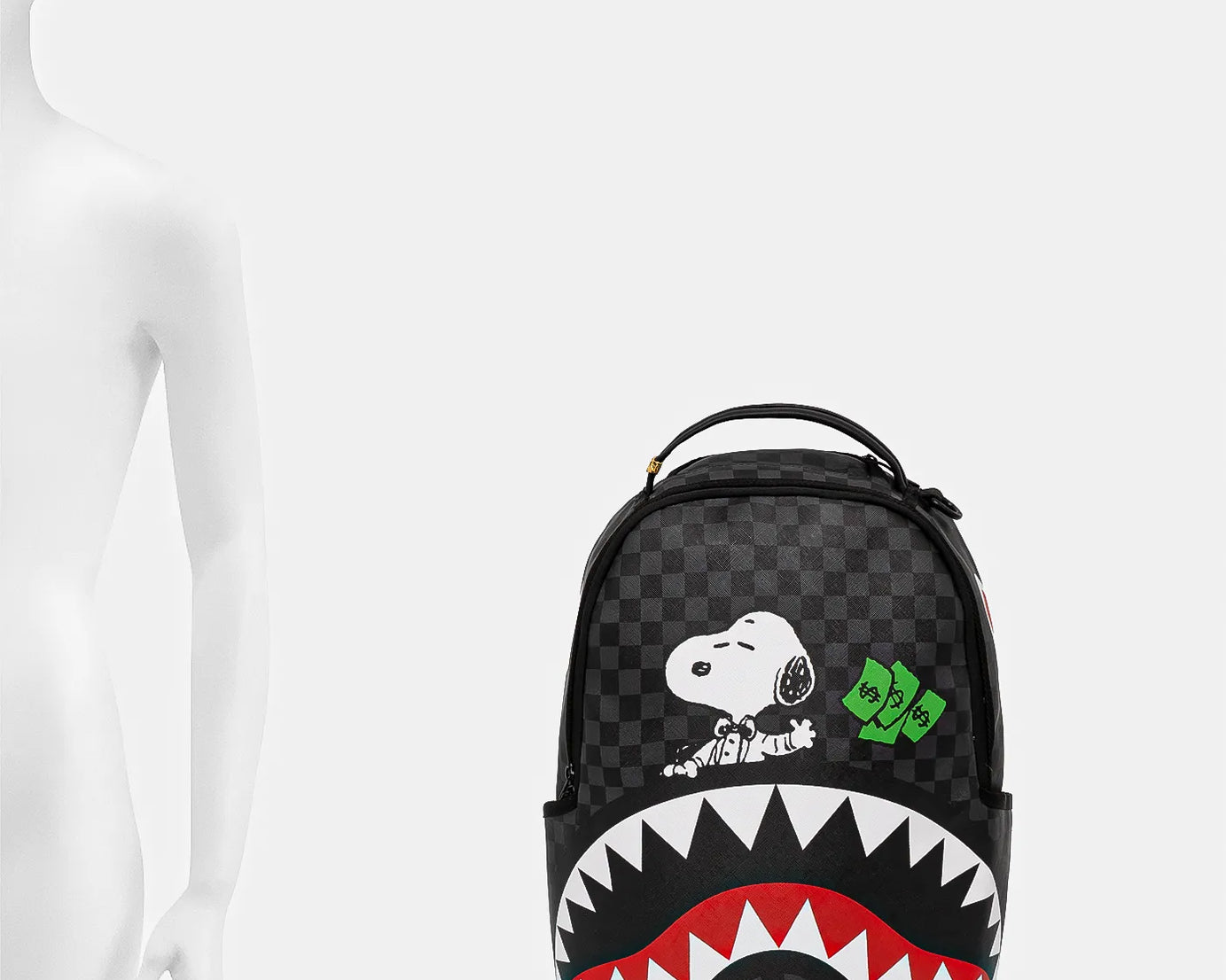 Sprayground - Snoopy Top Shark Money Dlxsv Rugzak