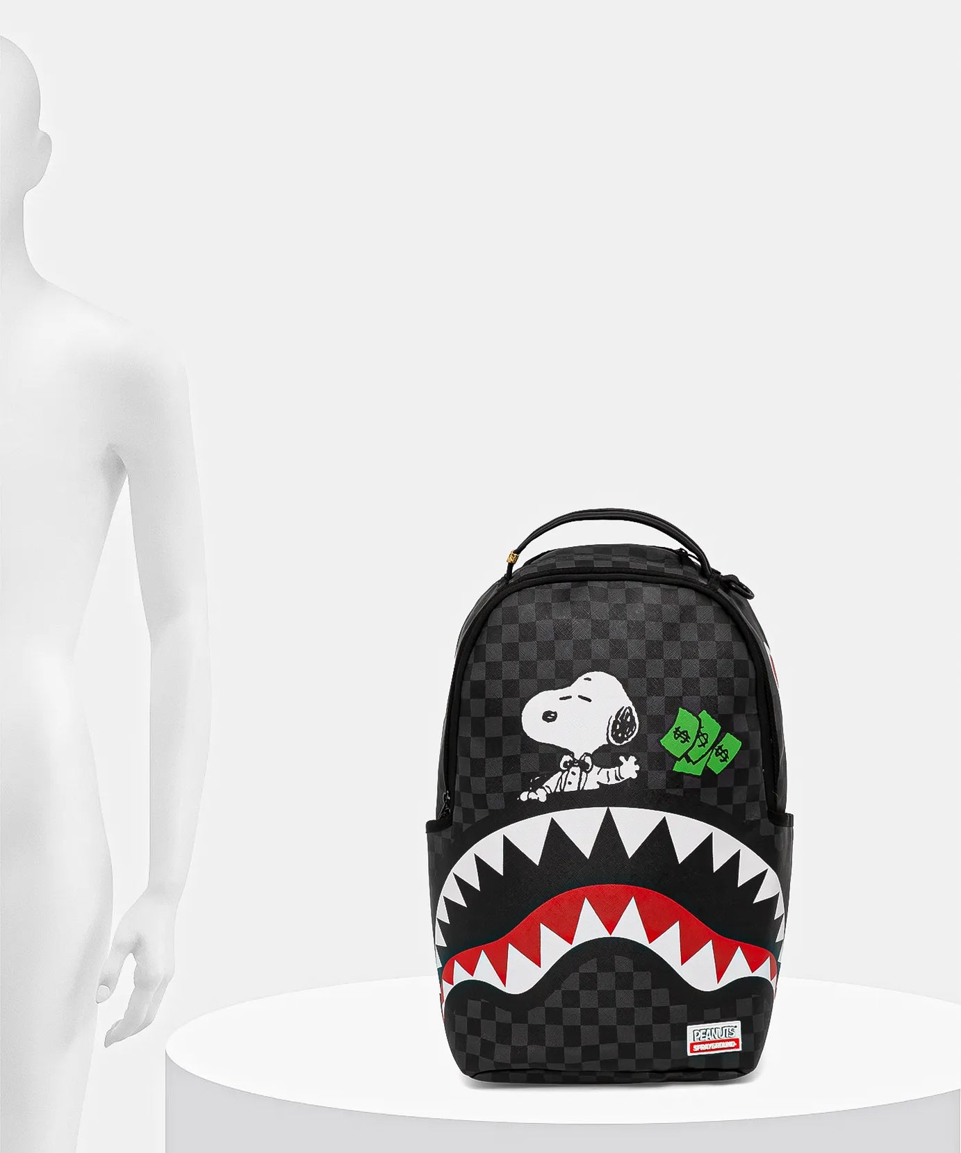Sprayground - Snoopy Top Shark Money Dlxsv Rugzak