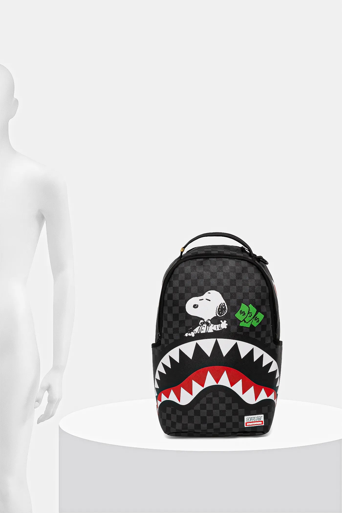 Sprayground - Snoopy Top Shark Money Dlxsv Rugzak