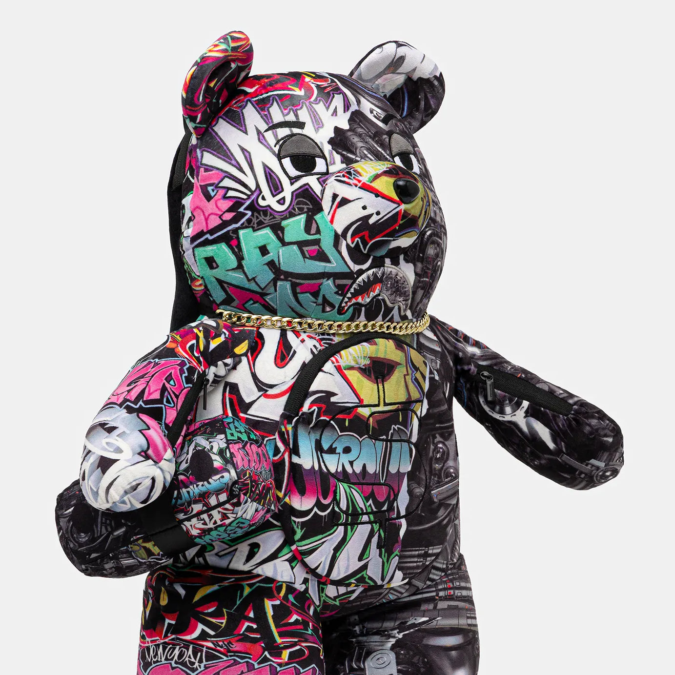 Sprayground - Split Cybershark Para Beer Teddy Rugzak