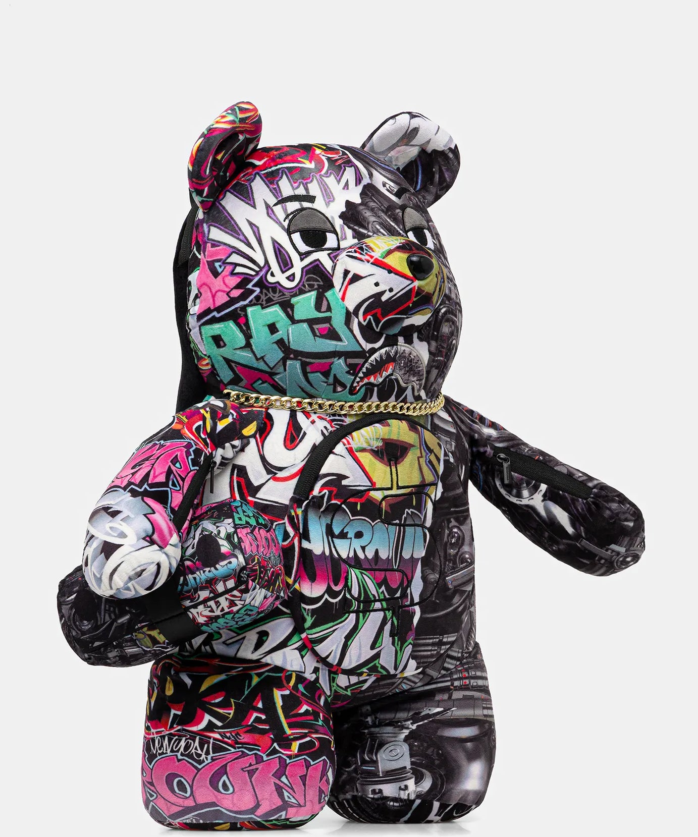 Sprayground - Split Cybershark Para Beer Teddy Rugzak