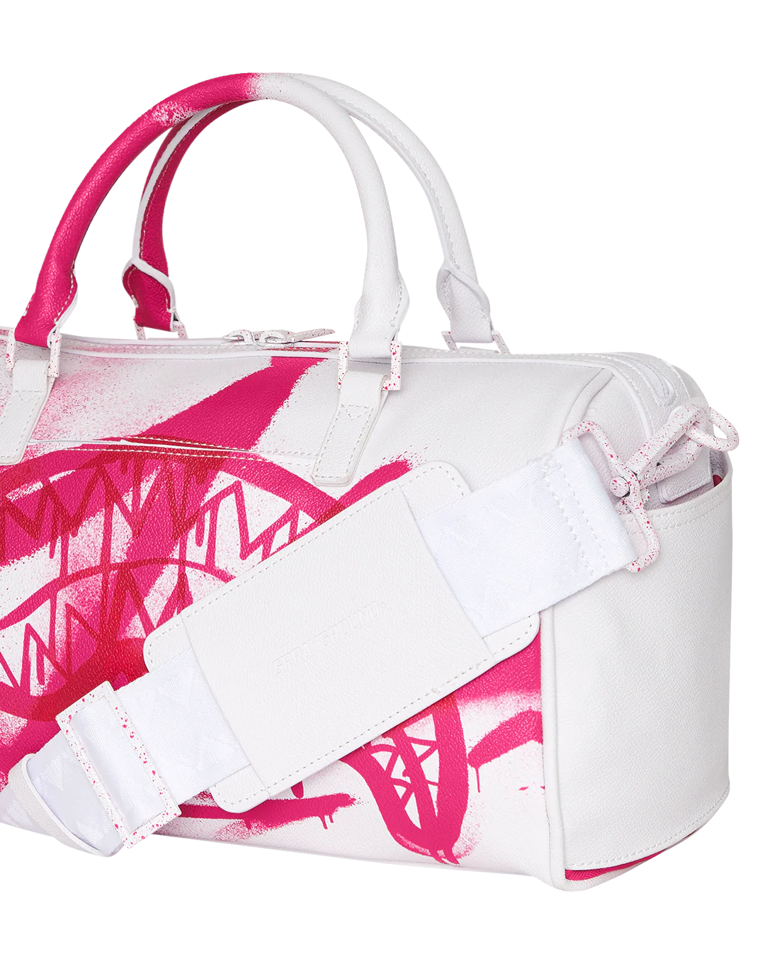 Sprayground - Storm Roze Witte Hand- en Schoudertas