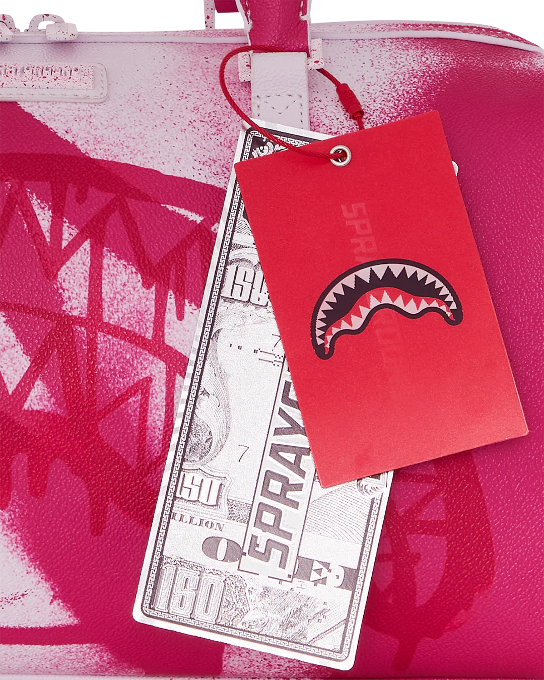 Sprayground - Storm Roze Witte Hand- en Schoudertas