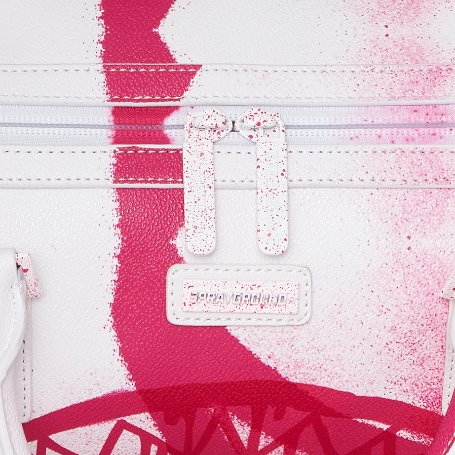 Sprayground - Storm Roze Witte Hand- en Schoudertas