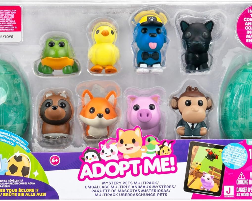 Squishmallows - Adopt Me! Serie 2 10-delige Mysterie Huisdier Speelfiguren