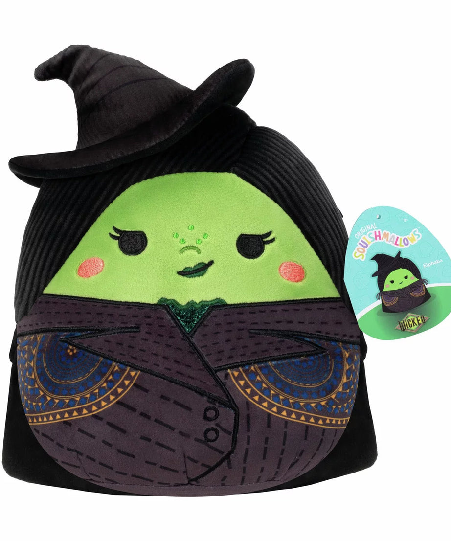 Squishmallows - Wicked Elphaba Zachte Pluche Speelgoed