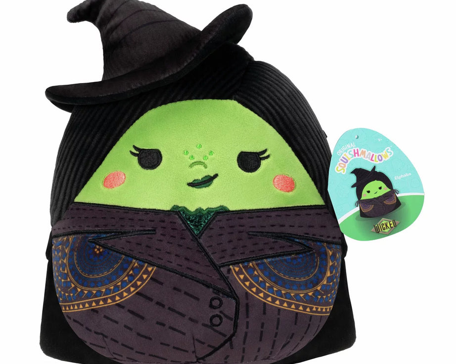 Squishmallows - Wicked Elphaba Zachte Pluche Speelgoed