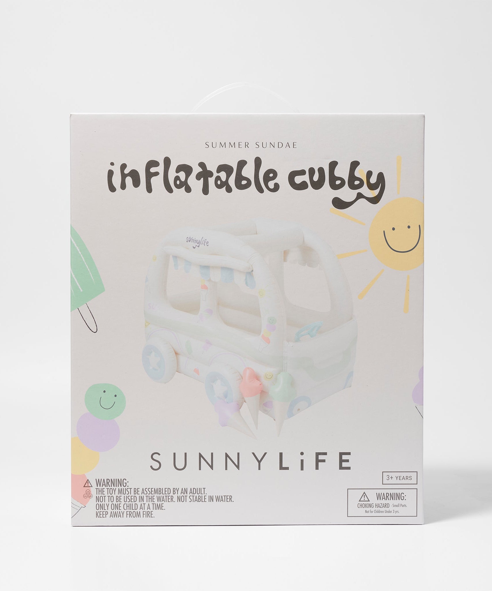 Sunnylife - Kinderen Strand en Tuin Opblaasbare IJscoman Speelset