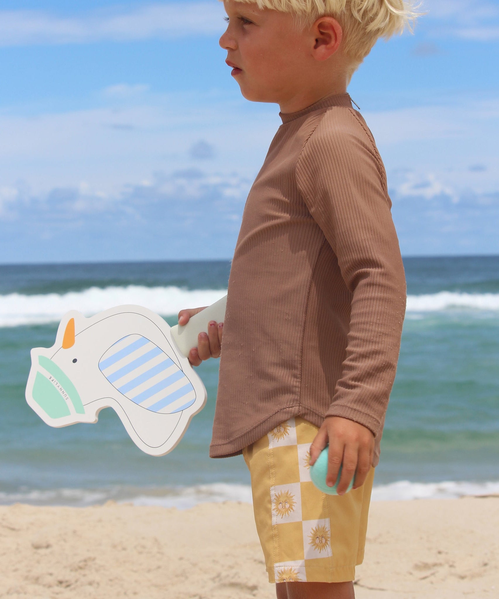 Sunnylife - Kinderen Strand Plak Tennisracket Set
