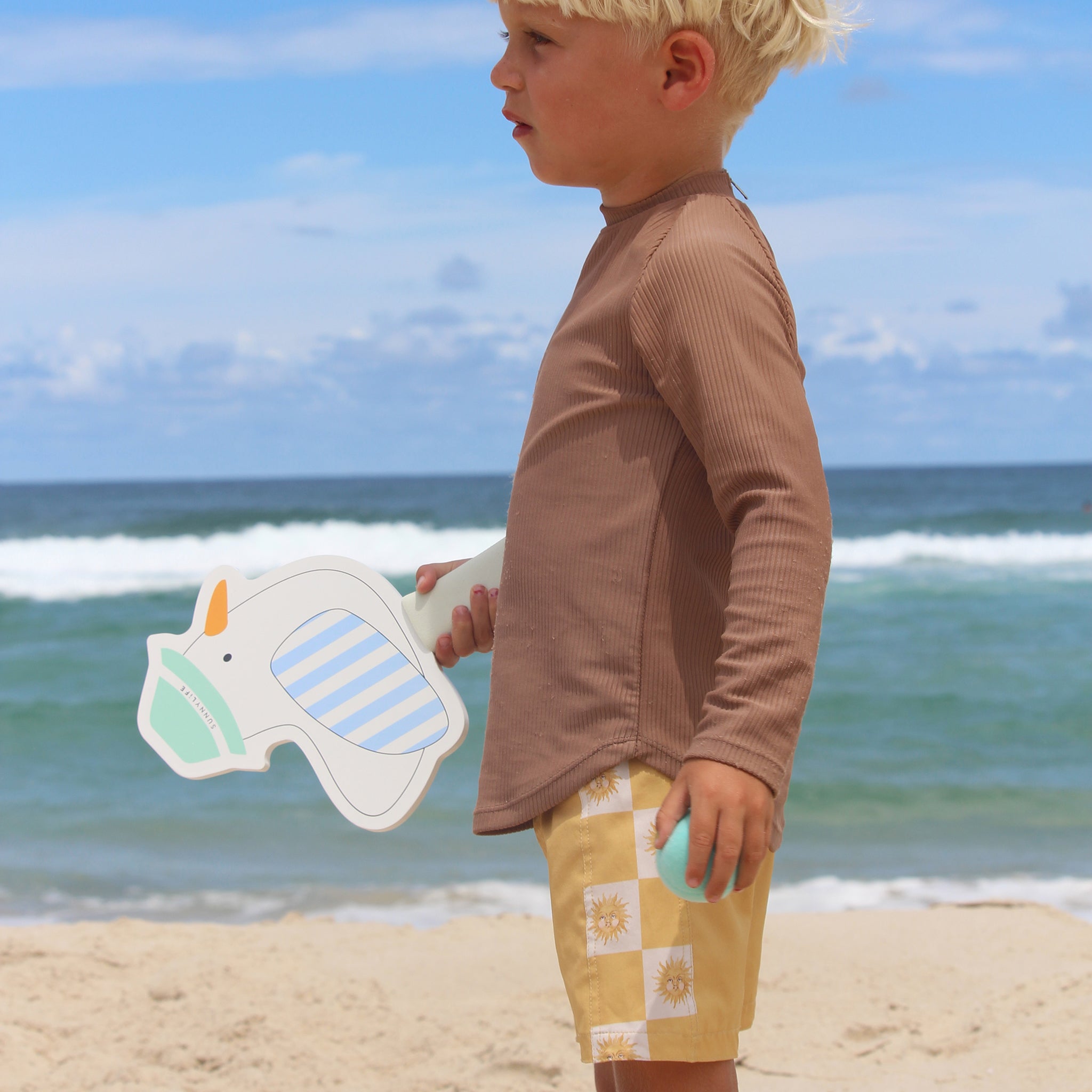 Sunnylife - Kinderen Strand Plak Tennisracket Set