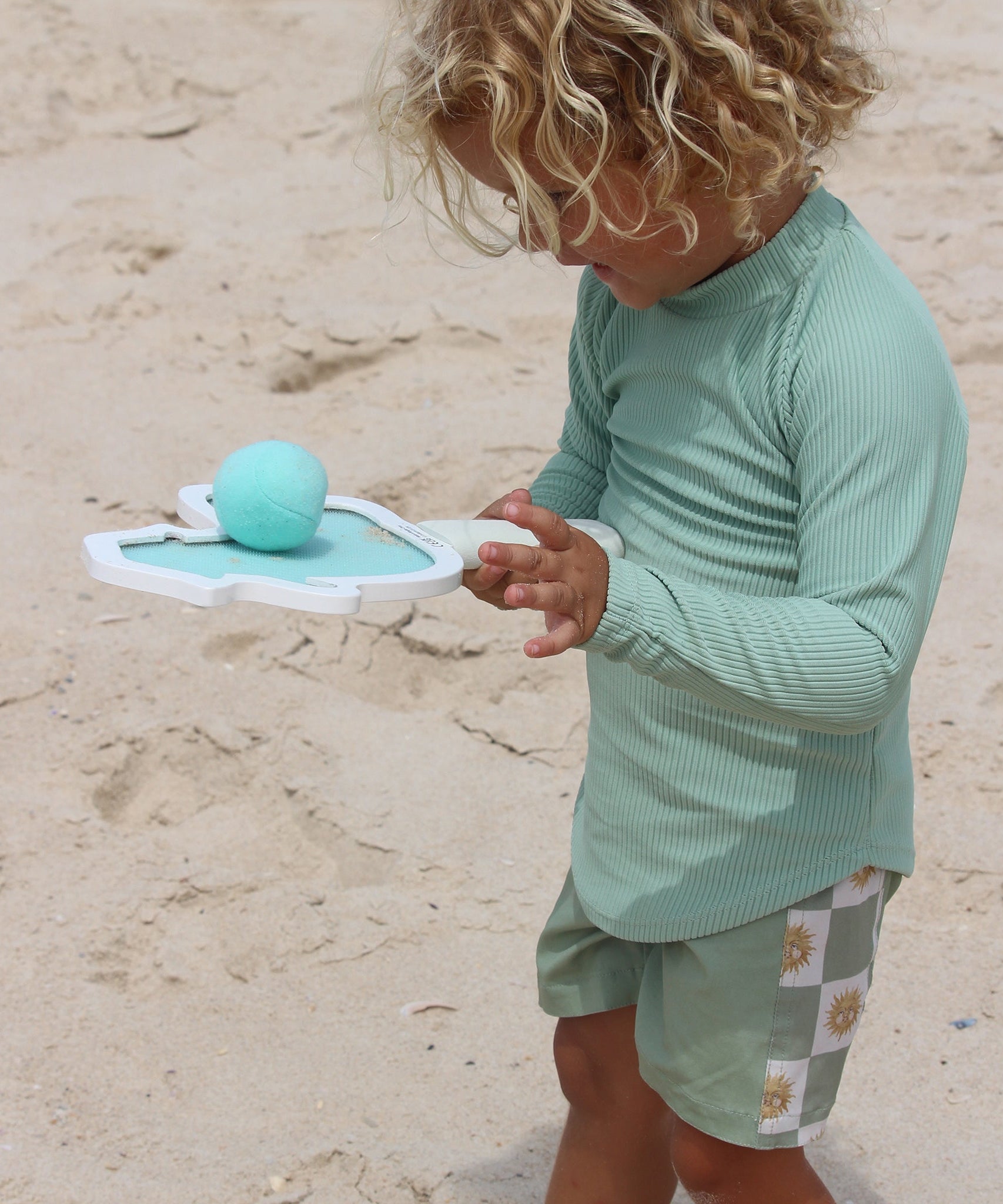 Sunnylife - Kinderen Strand Plak Tennisracket Set