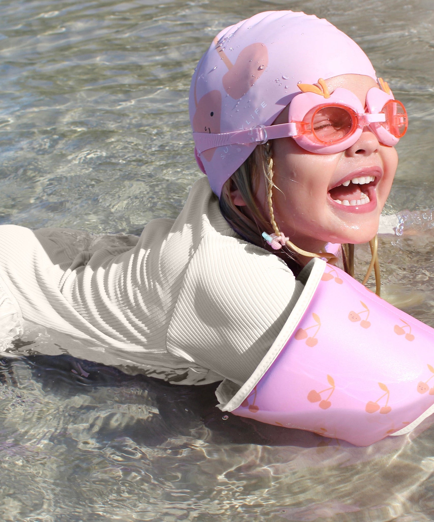 Sunnylife - Kinder Zwem Opblaasbare Armbanden Kers