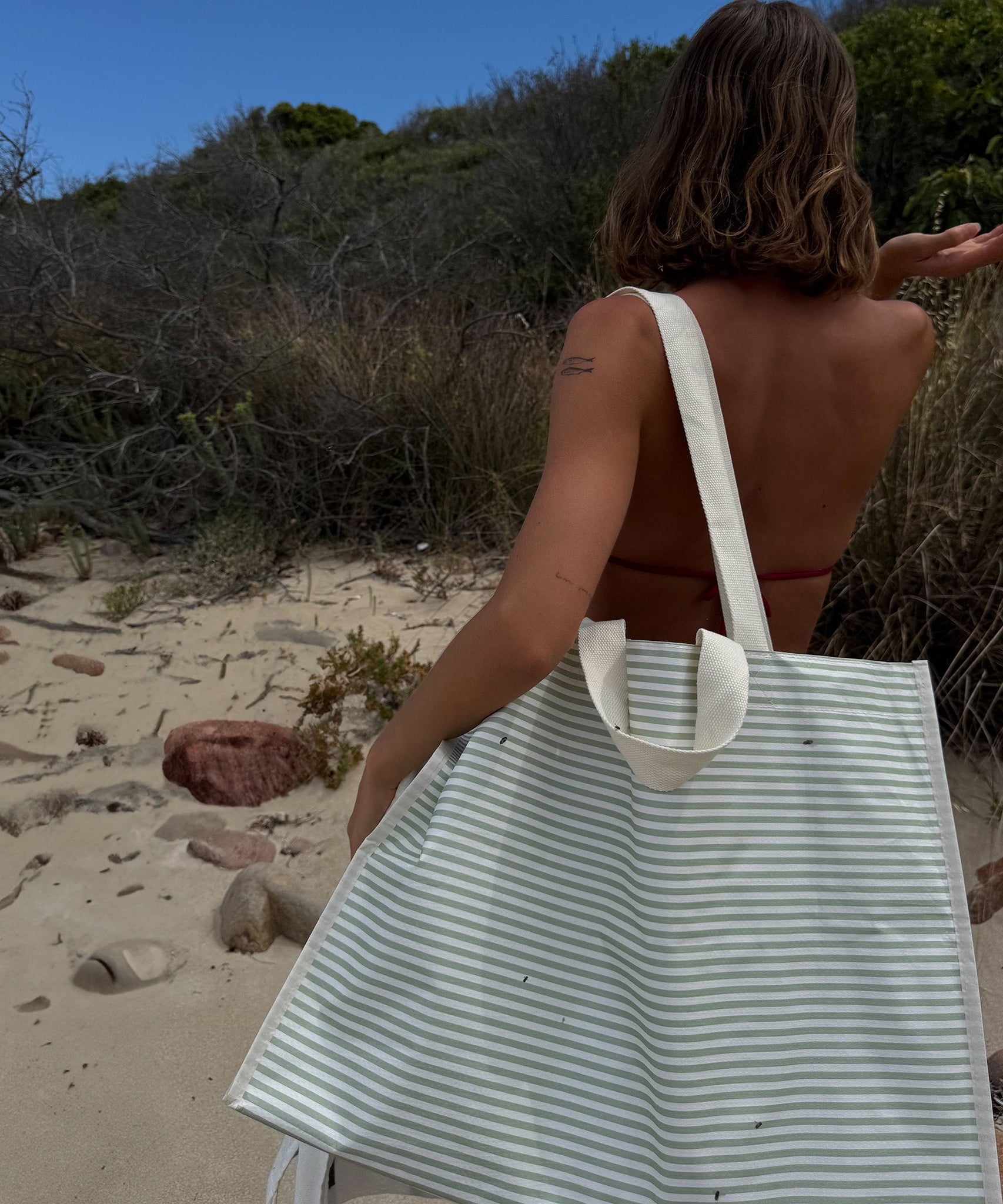 Sunnylife - La Palma Carryall Strandtas