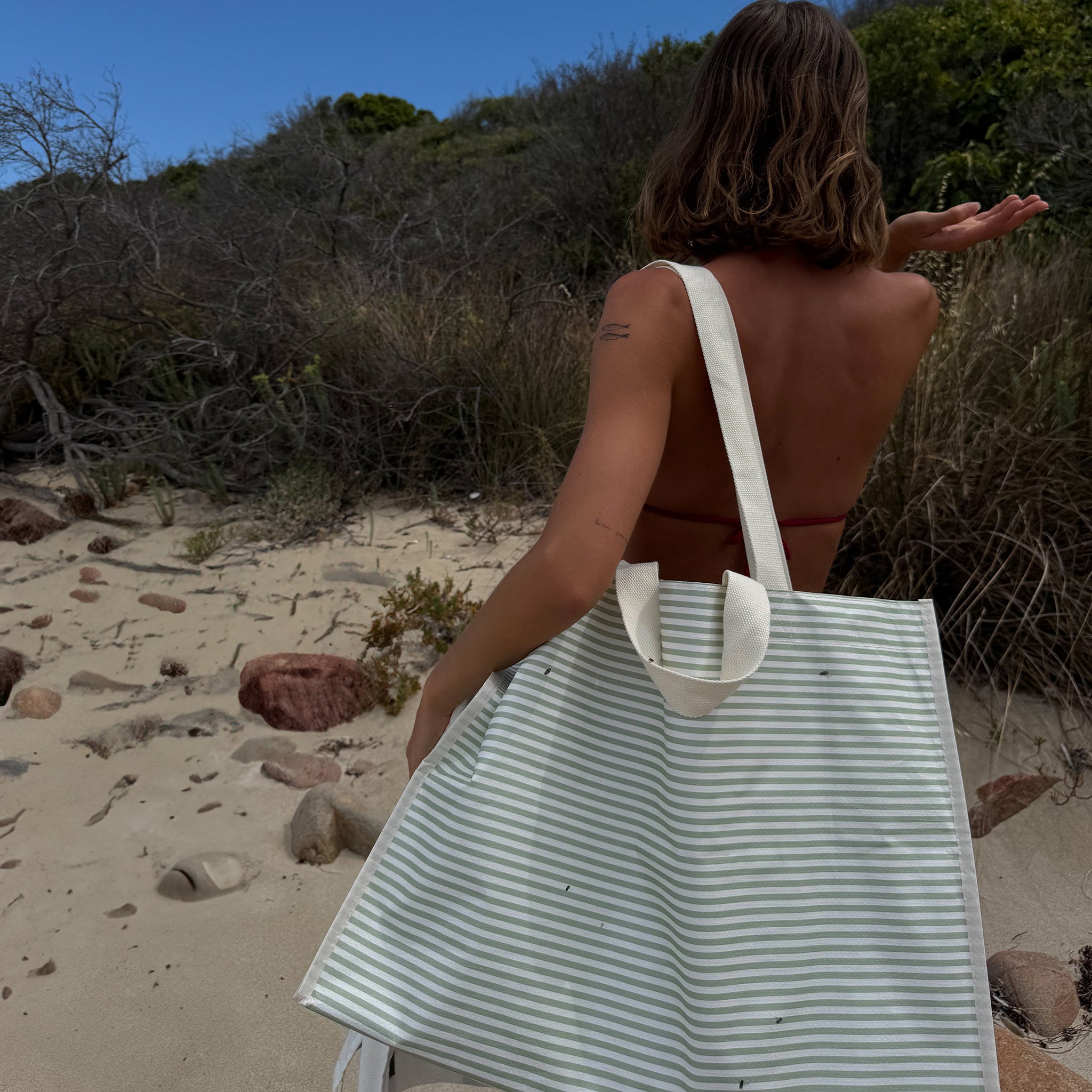 Sunnylife - La Palma Carryall Strandtas