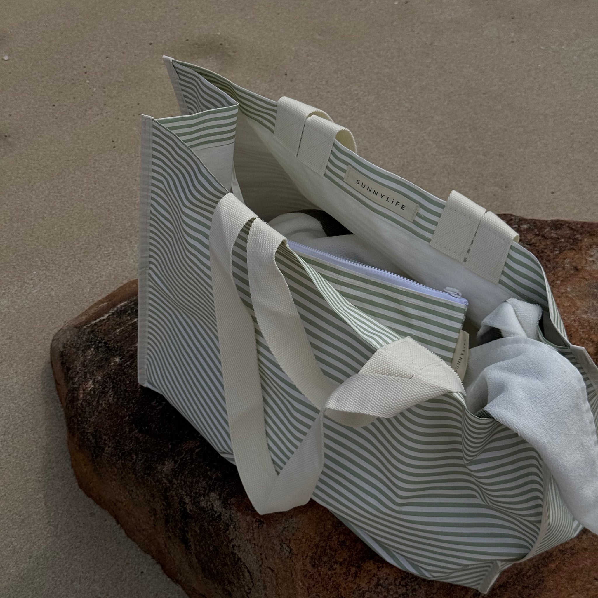 Sunnylife - La Palma Carryall Strandtas