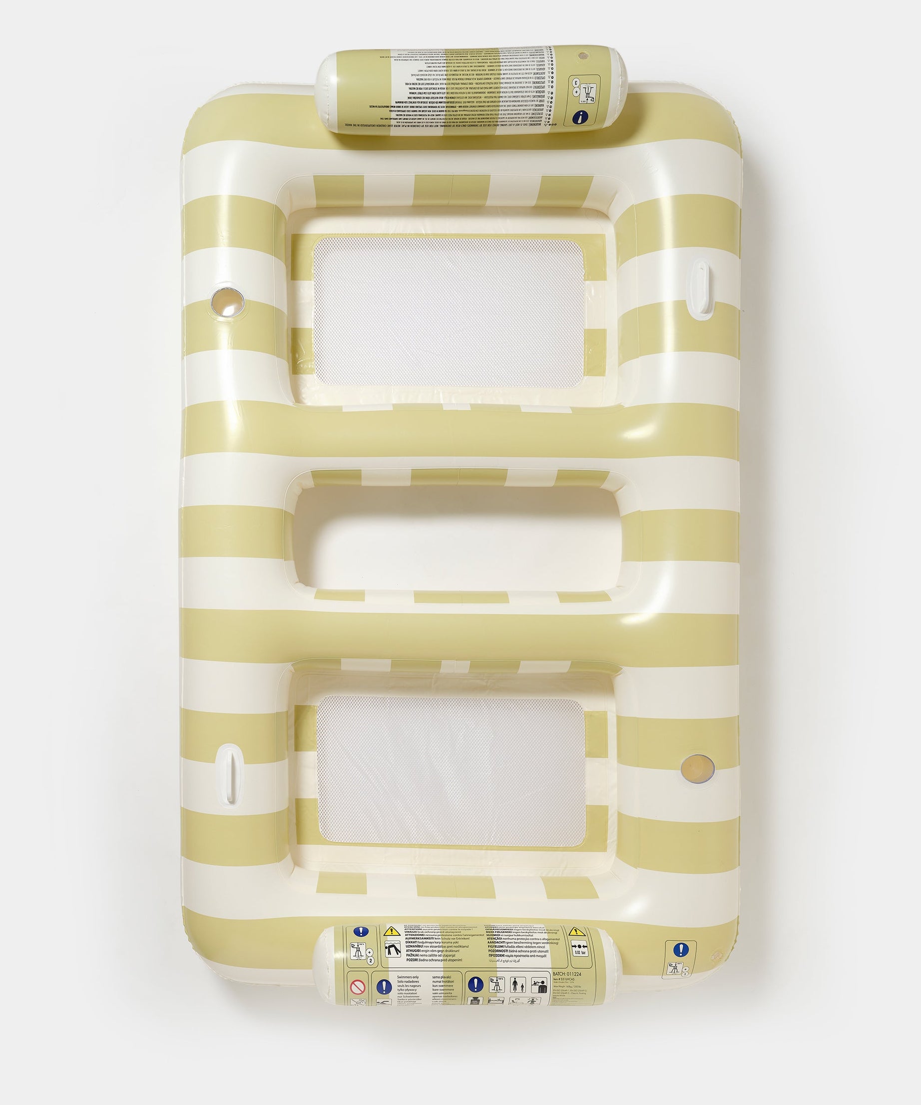 Sunnylife - Casa Sand Stripe Dubbele Zee- en Zwembadmatras