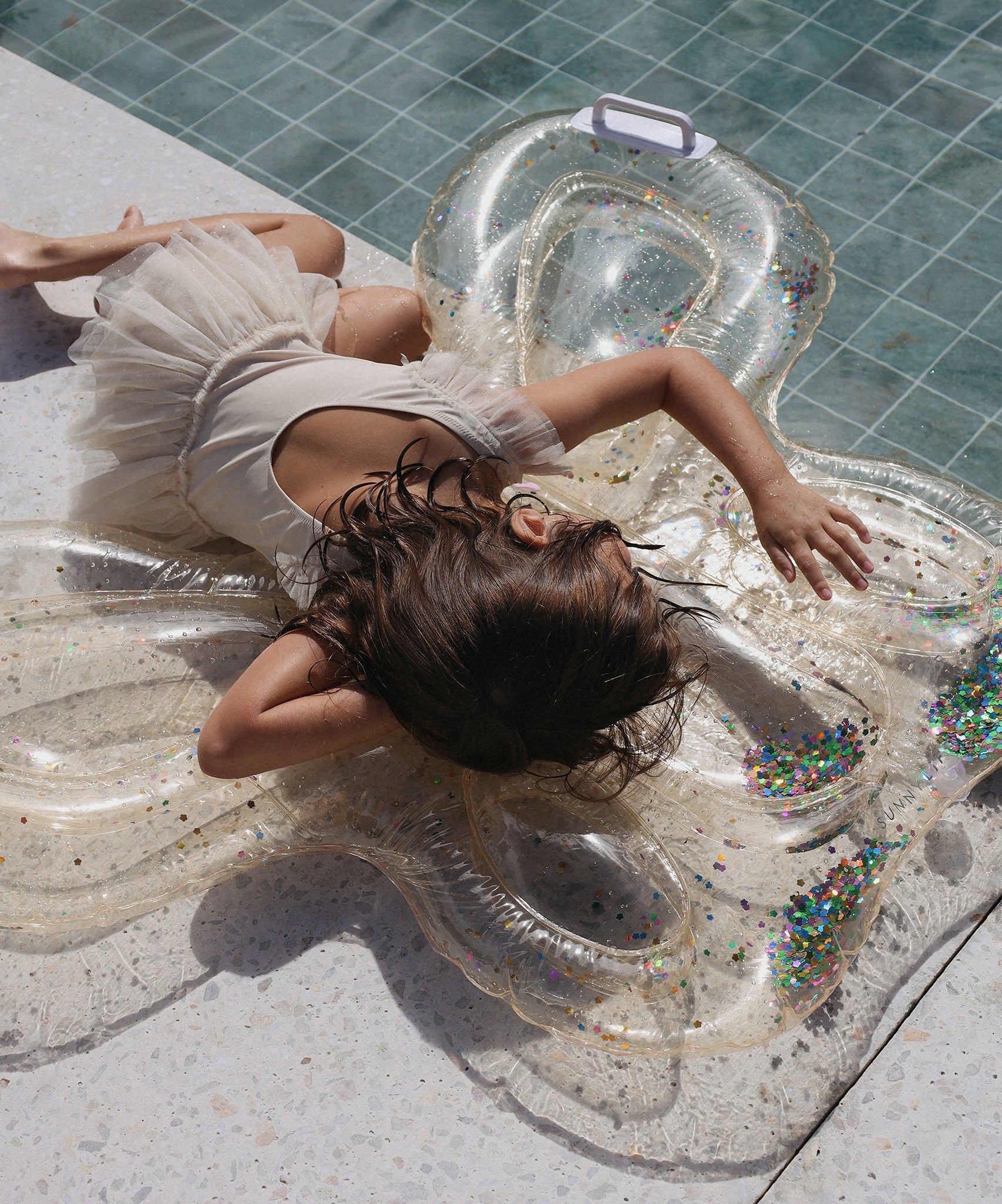 Sunnylife - Cotton Candy Kinder Vlinder Zee- en Zwembadbed