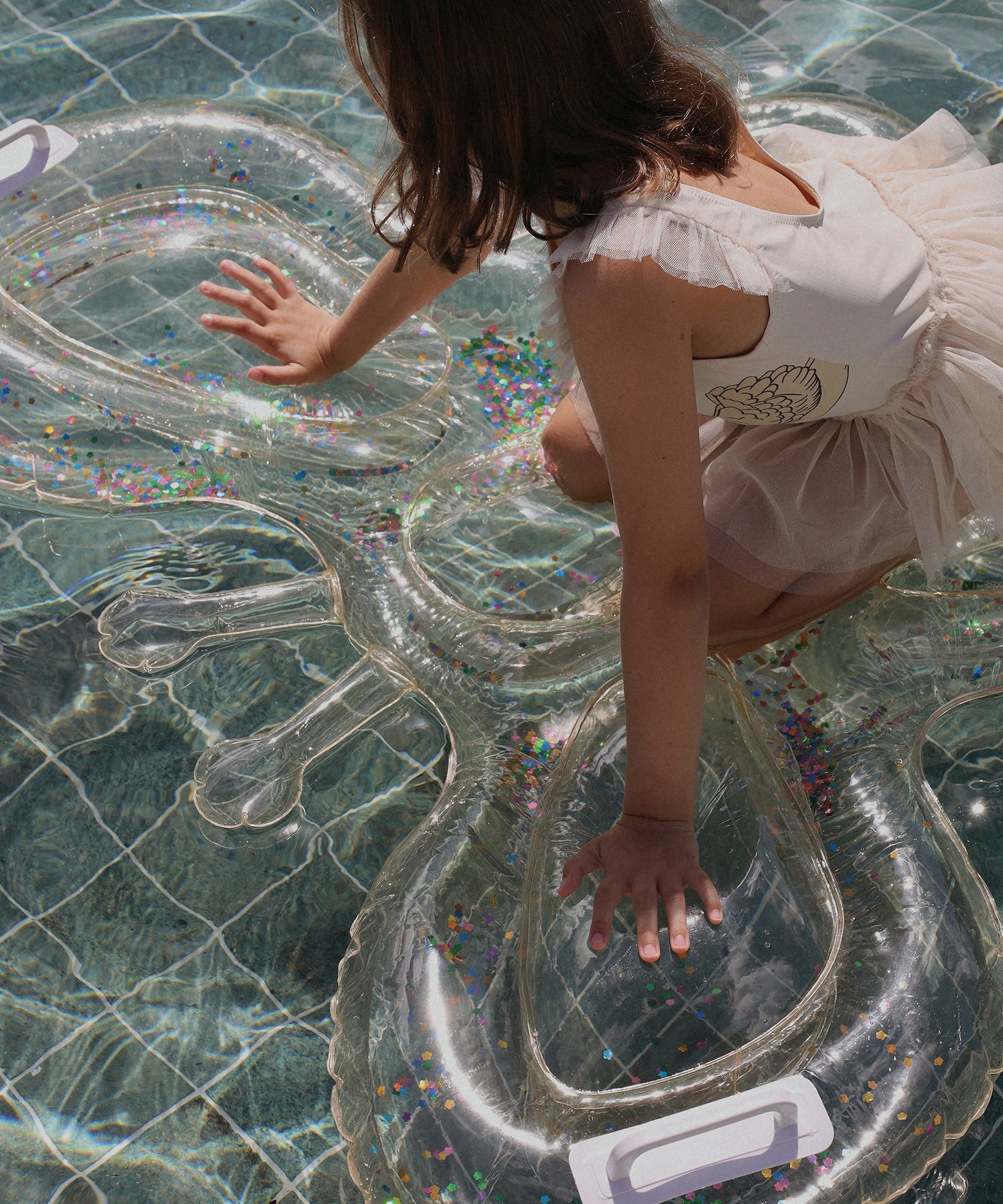 Sunnylife - Cotton Candy Kinder Vlinder Zee- en Zwembadbed