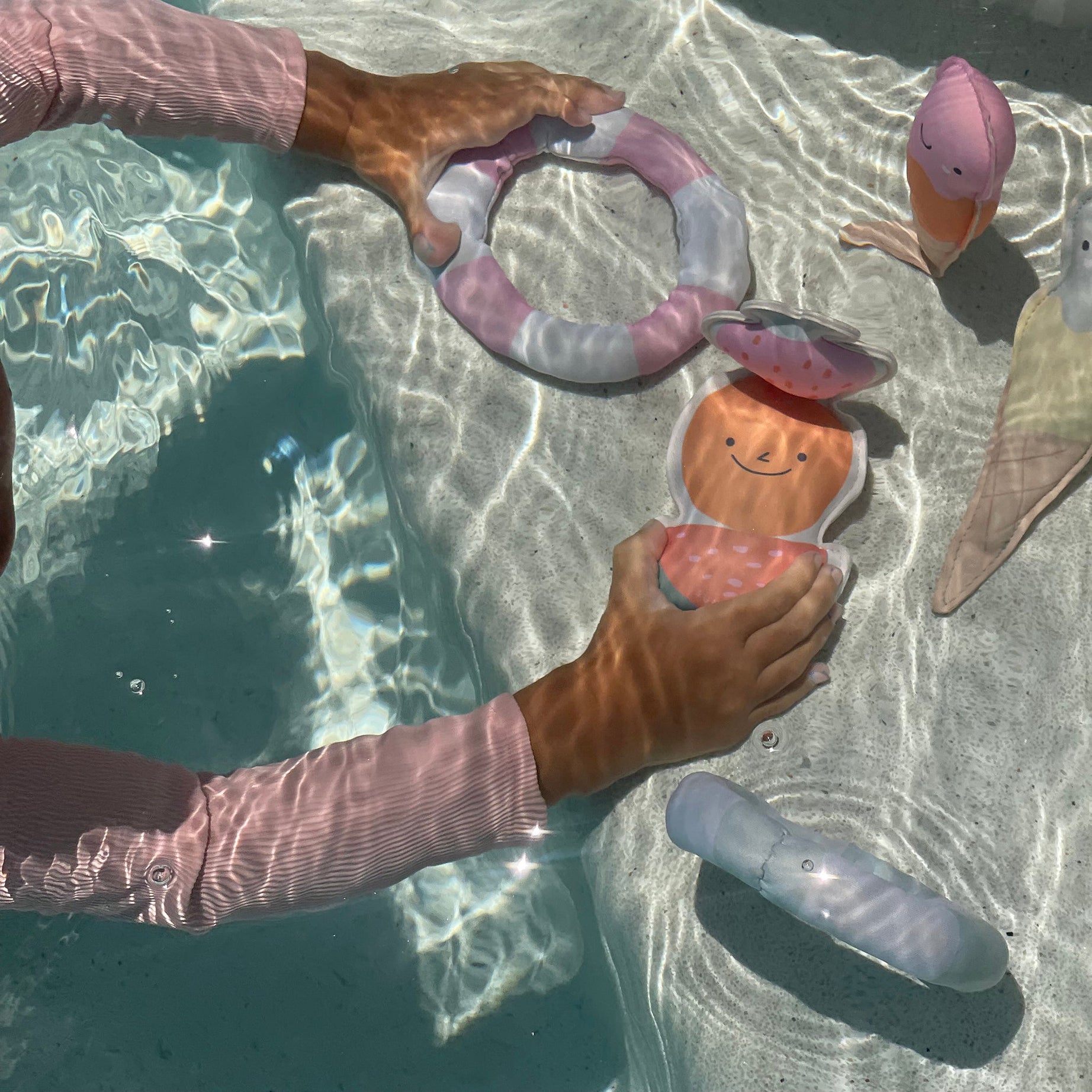 Sunnylife - Suikerspin Zee- en Zwembadduik Speelgoed