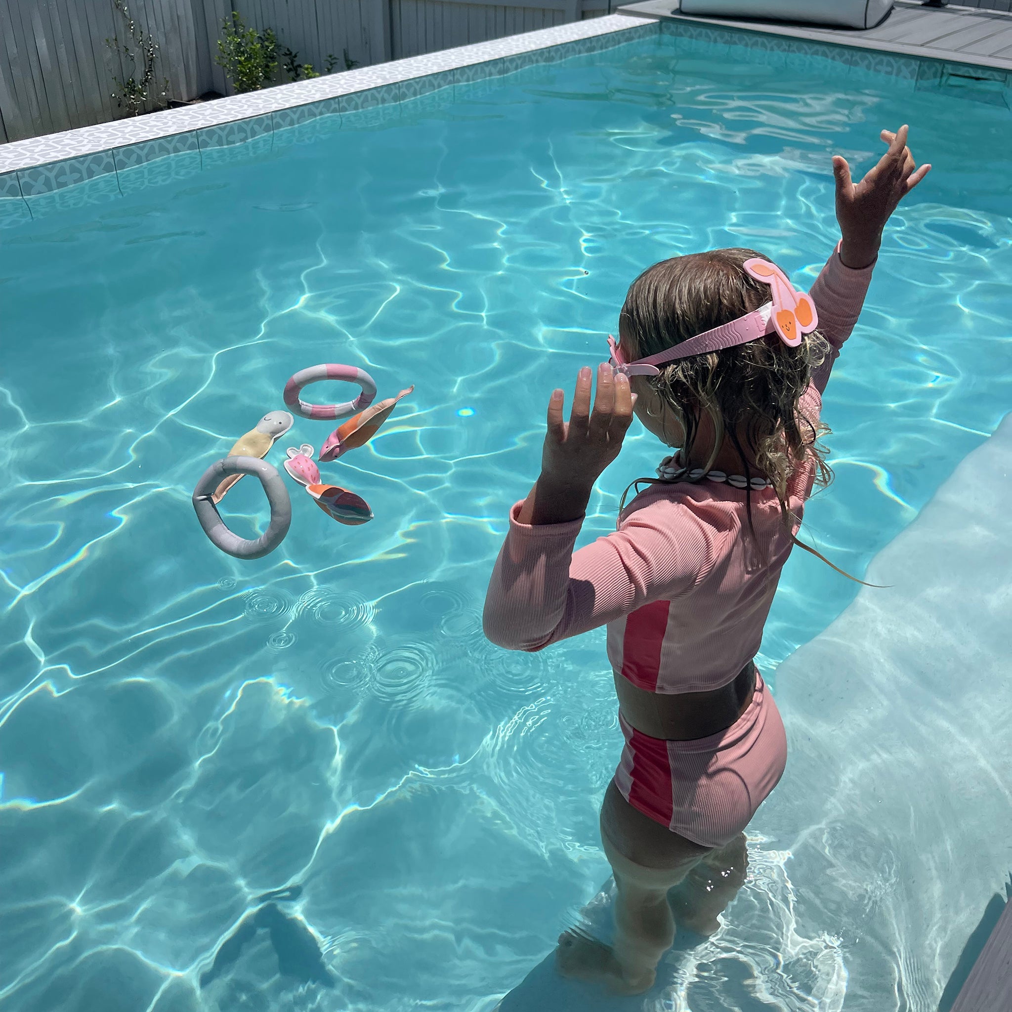 Sunnylife - Suikerspin Zee- en Zwembadduik Speelgoed