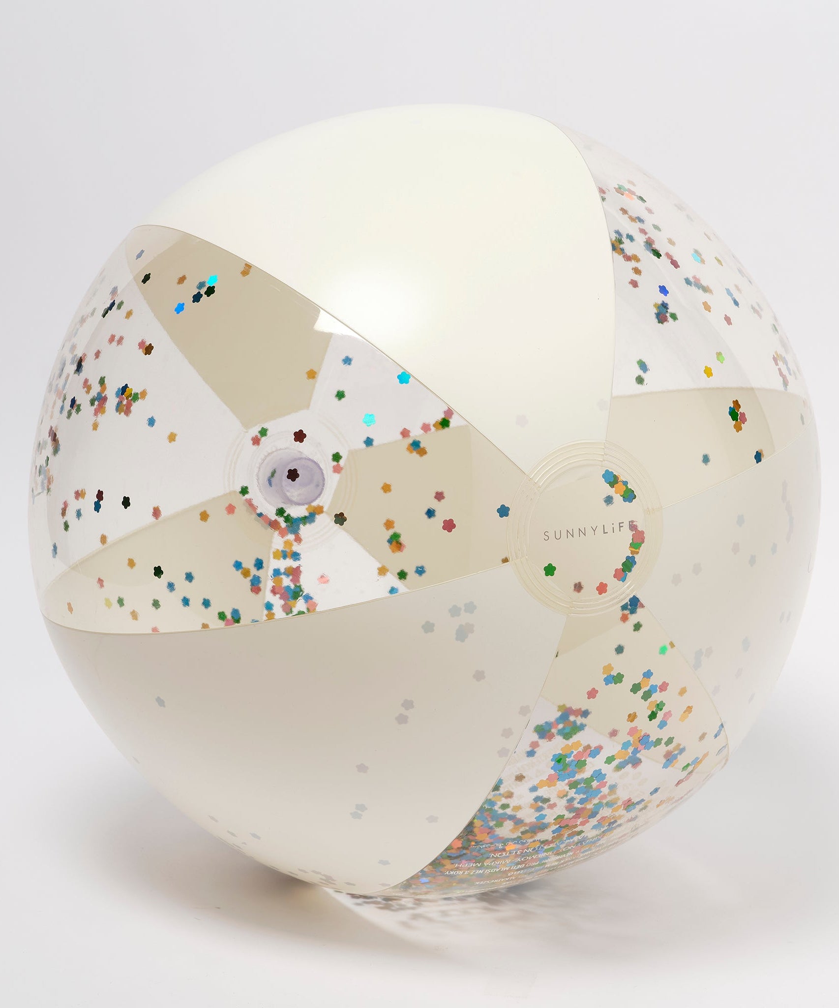 Sunnylife - Cotton Candy Opblaasbare Glanzende Strandbal