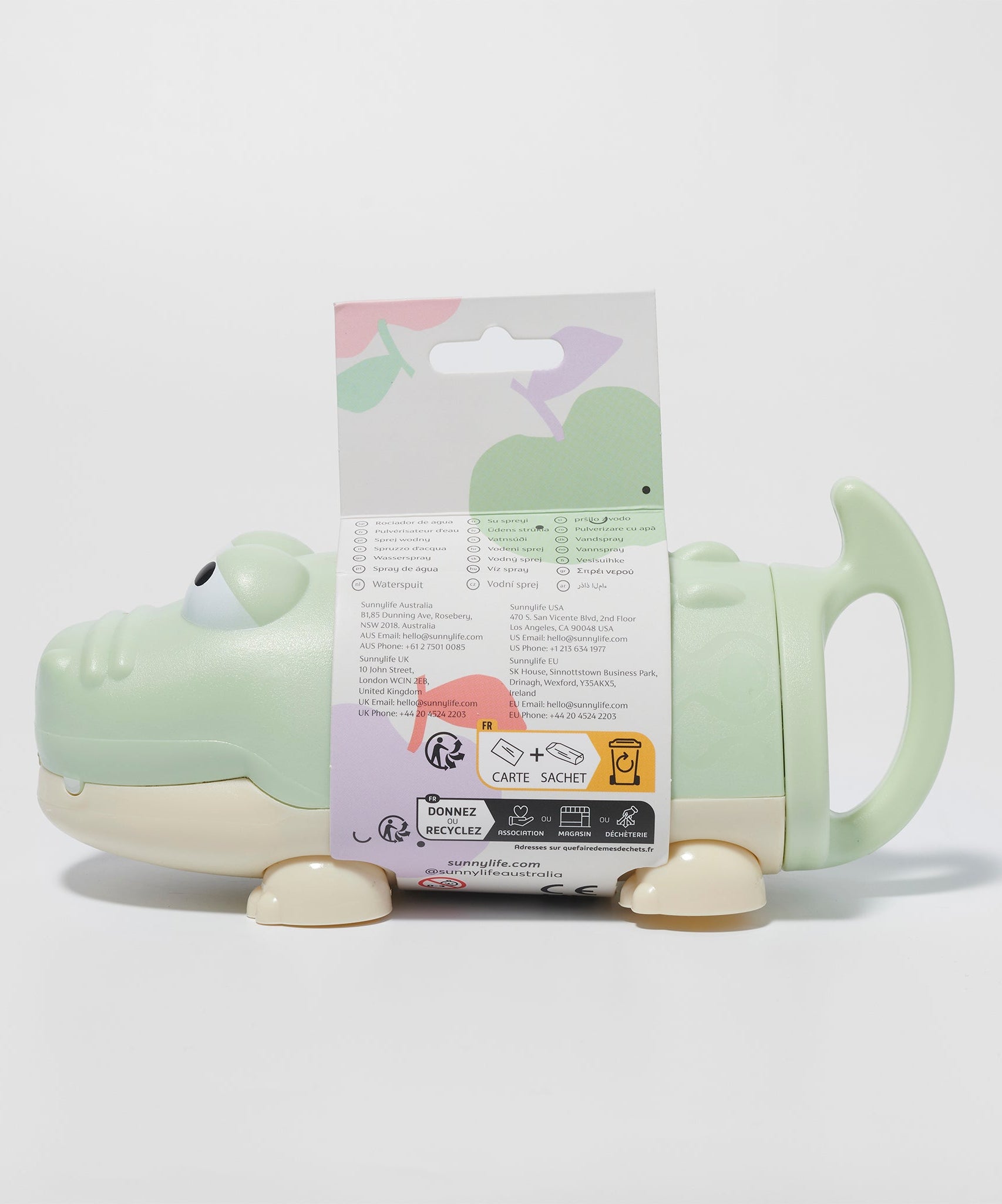 Sunnylife - Krokodil Kind Water Spuit Speelgoed