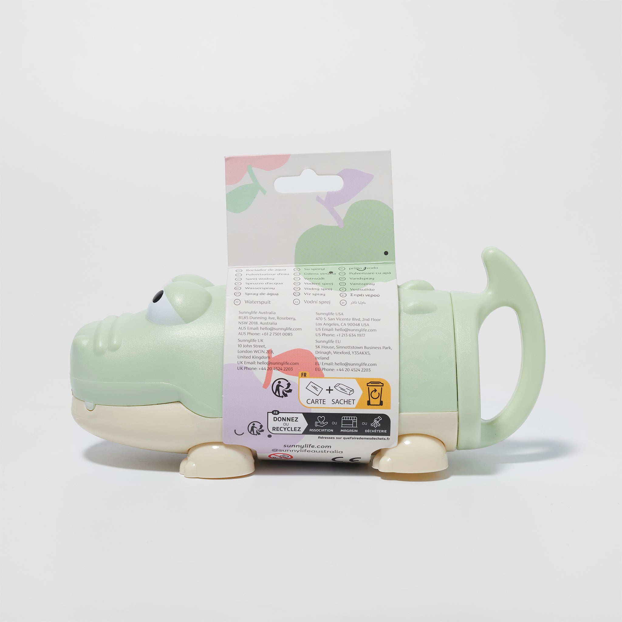 Sunnylife - Krokodil Kind Water Spuit Speelgoed