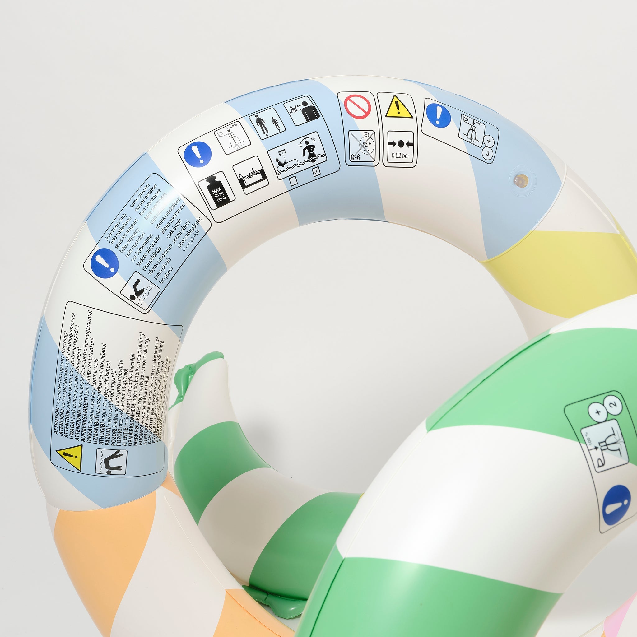 Sunnylife - Reuze Slang Opblaasbaar Zwembadplezier en Bed