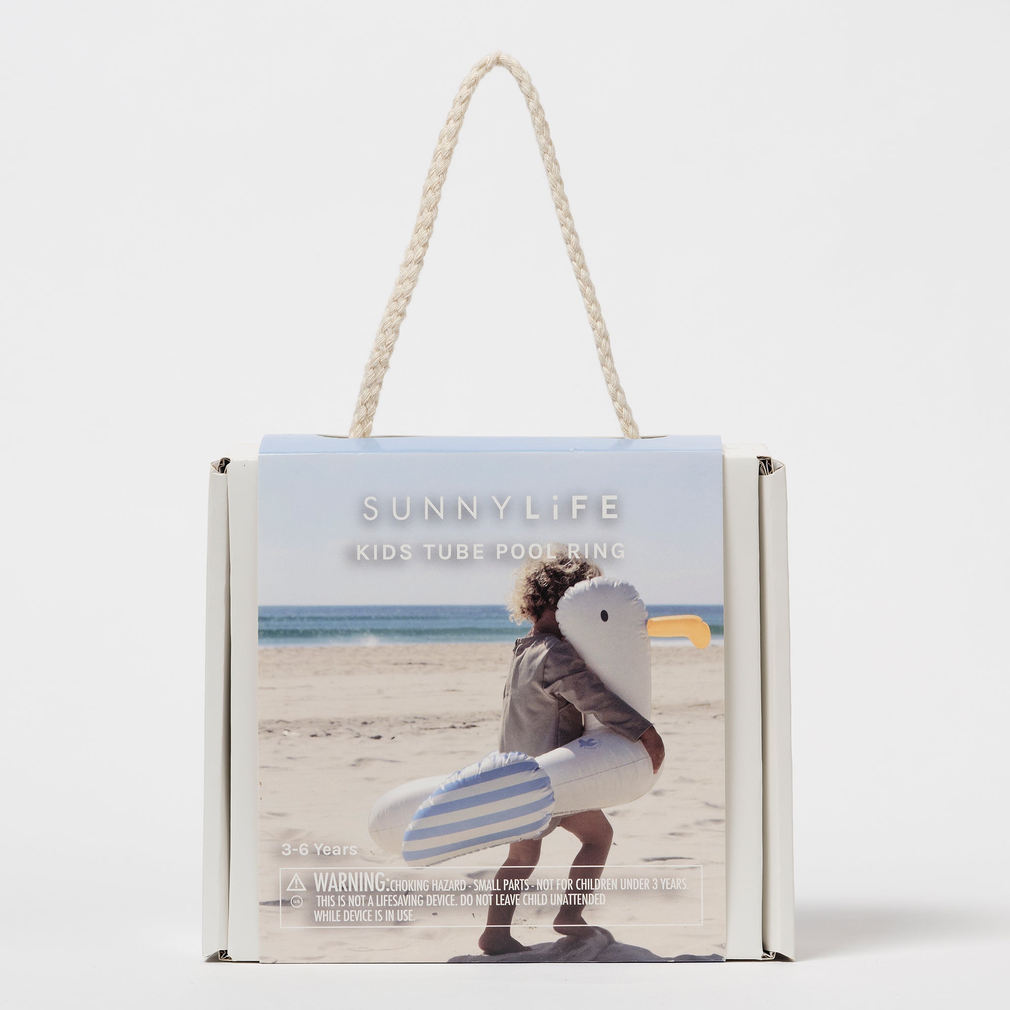 Sunnylife - Sammy Meeuw Opblaasbare Zee- en Zwembad Kinderzwemring