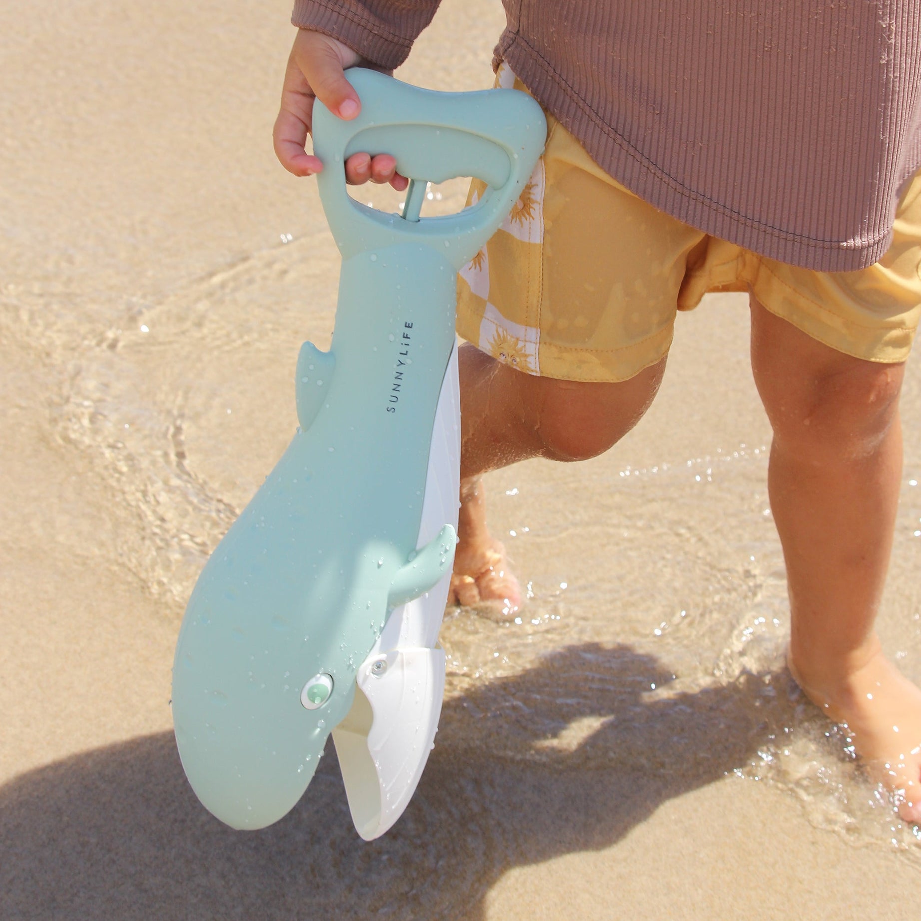 Sunnylife - Whale Green Zand Verzamel Speelgoed