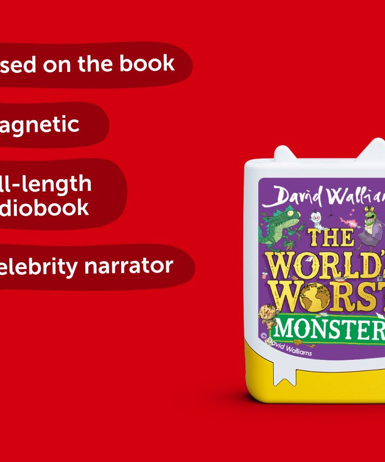 Tonies - David Walliams De Slechtste Monsters Ter Wereld Engelse Geluidsfiguur