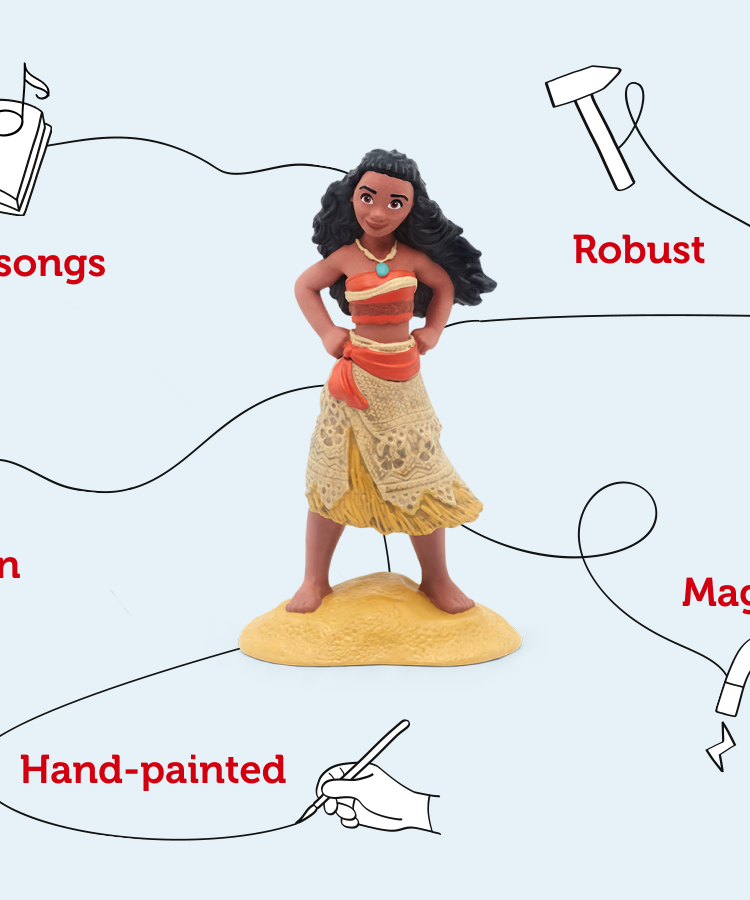 Tonies - Disney Prinsessen Moana Engelstalig Geluidsfiguur