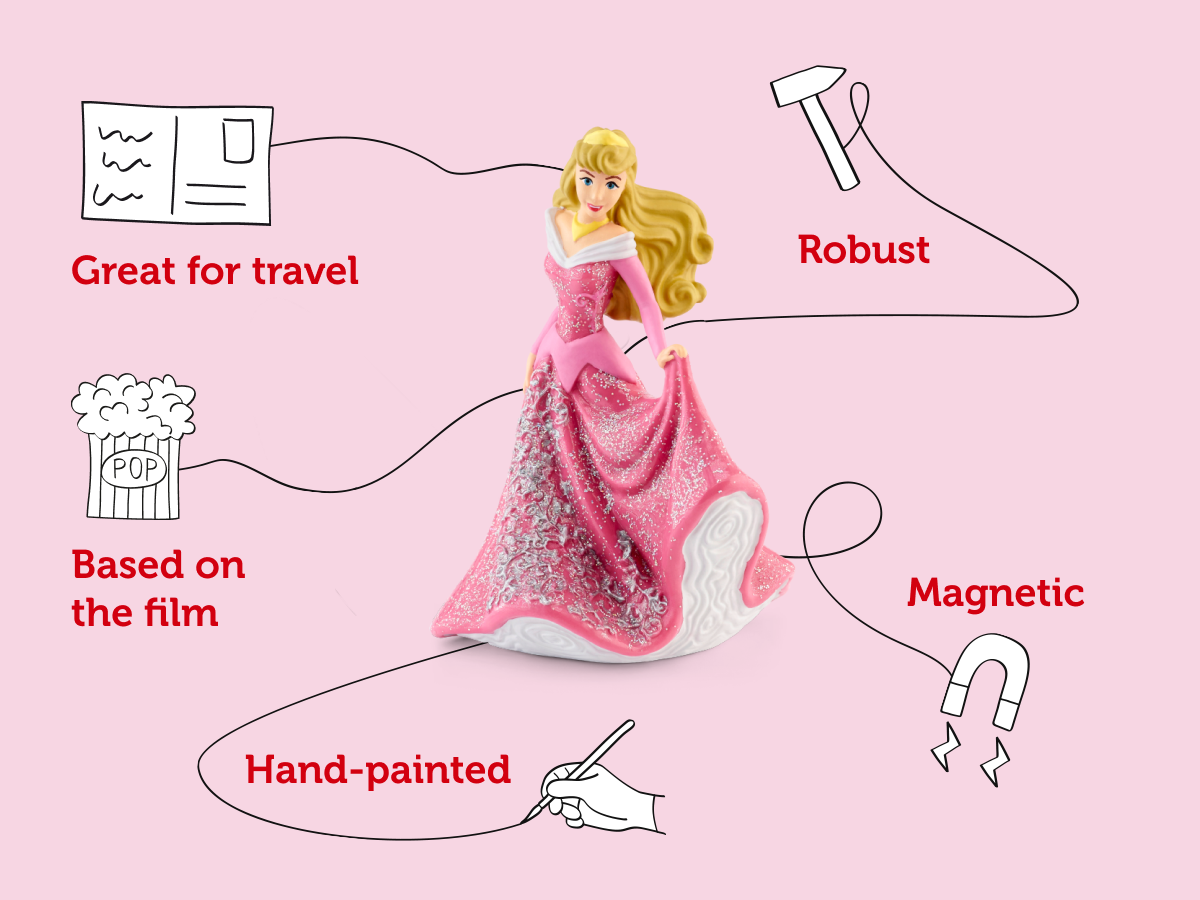 Tonies - Disney Prinsessen Doornroosje Engelse Geluidsfiguur