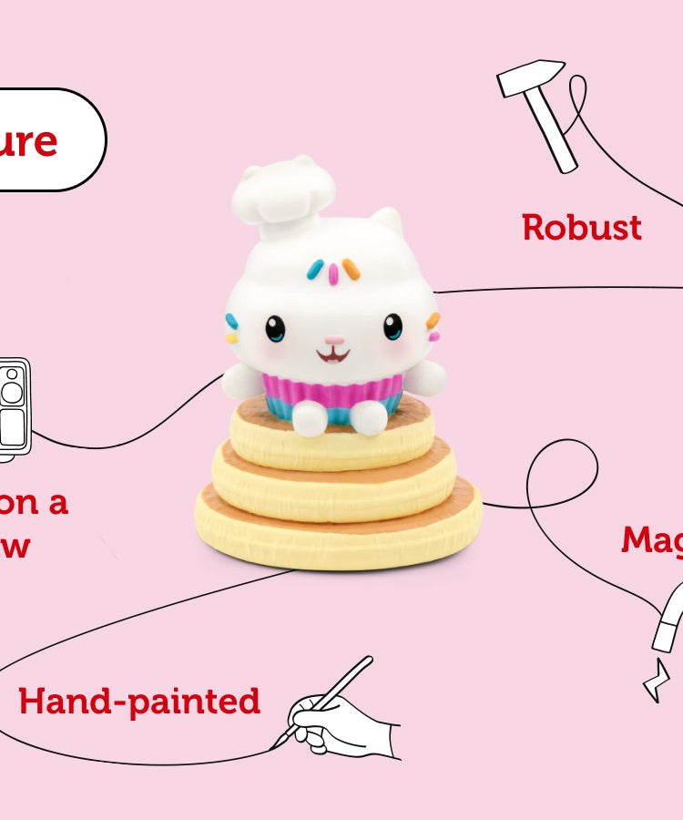 Tonies - Gabbys Poppenhuis Cakey Kat Engelse Geluidsfiguur