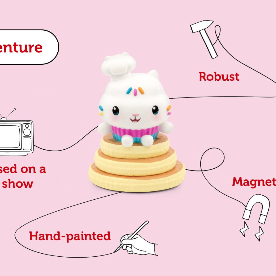 Tonies - Gabbys Poppenhuis Cakey Kat Engelse Geluidsfiguur