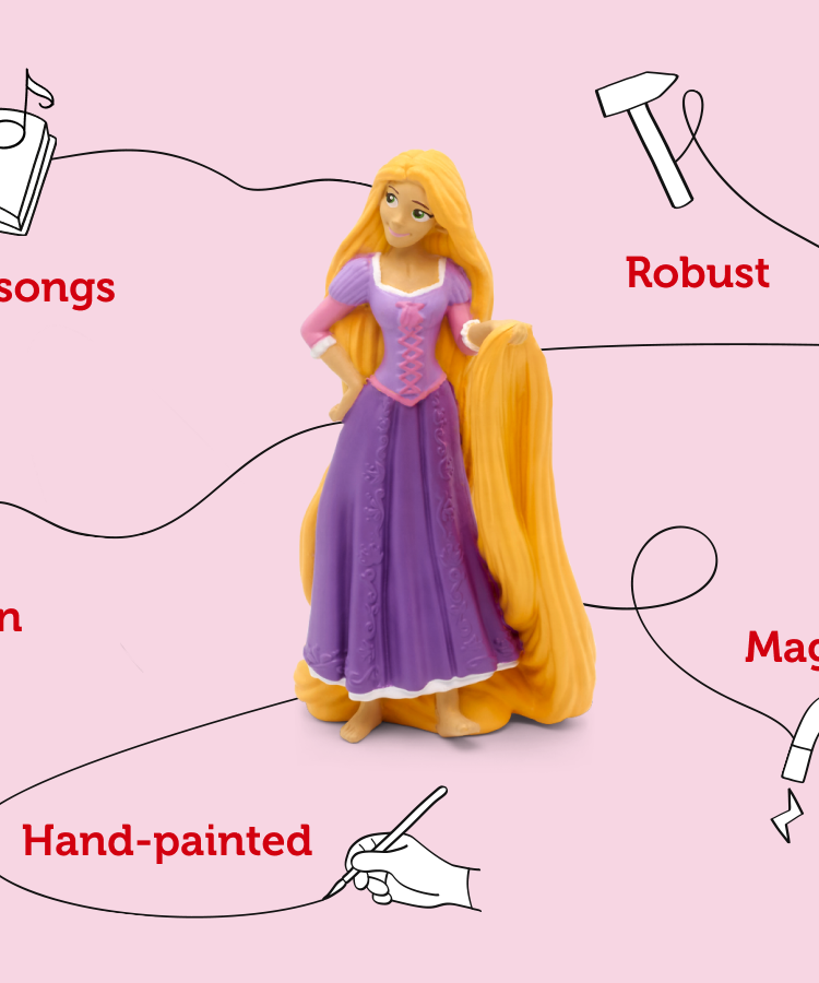 Tonies - Engelse Disney Prinsessen Rapunzel Geluidsfiguur