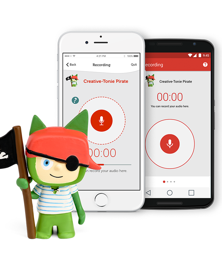 Tonies - Piraten Creatieve Geluidsopnamefiguur