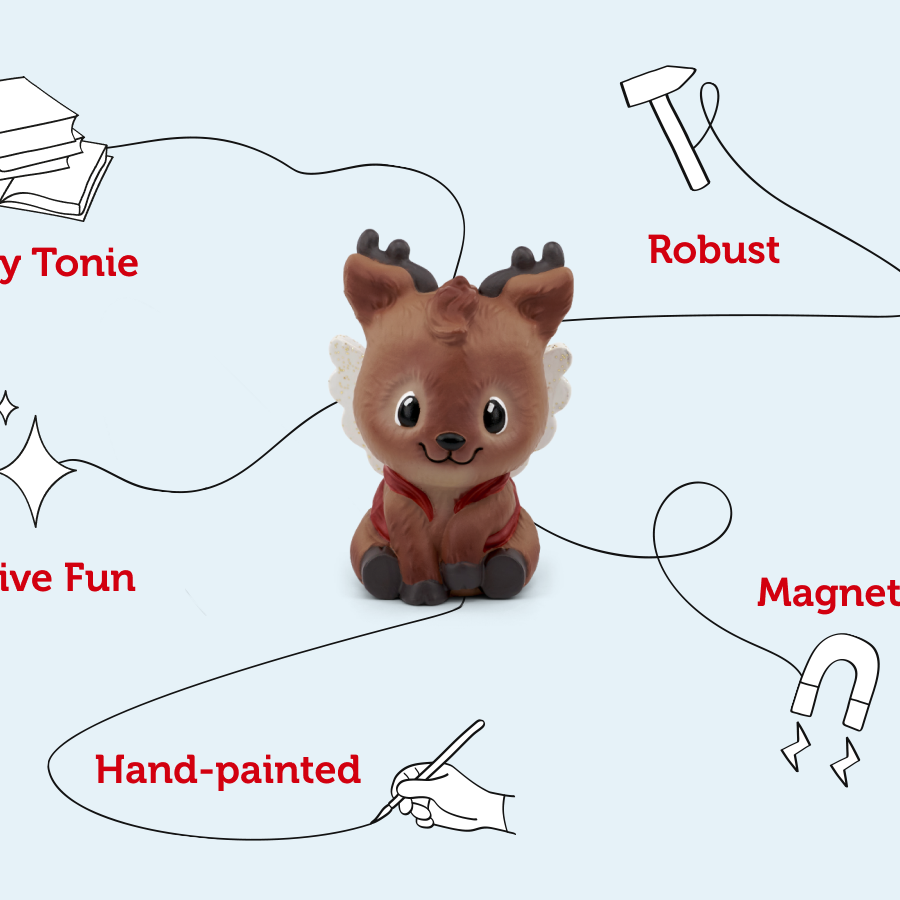 Tonies - De Kerstwens van het Kleine Rendier Engelse Geluidsfiguur