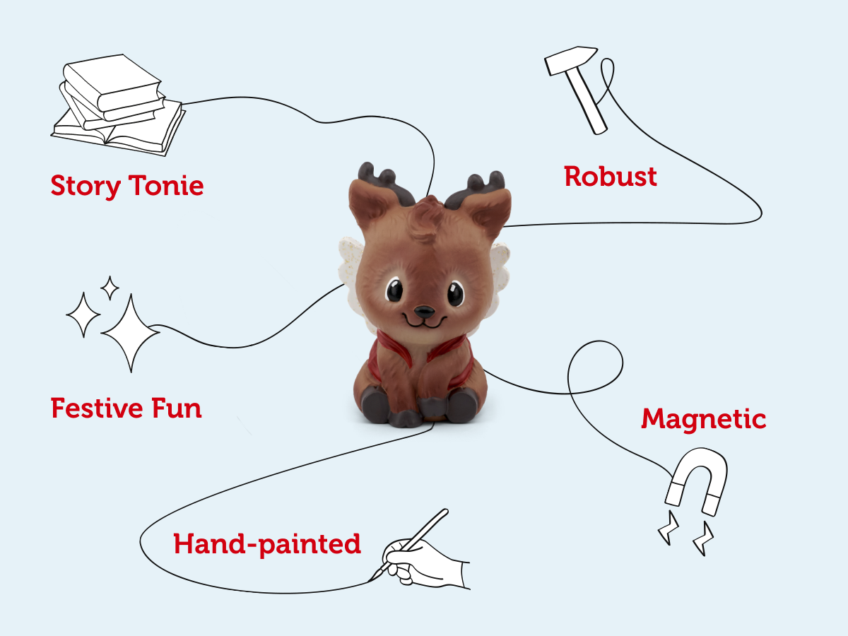 Tonies - De Kerstwens van het Kleine Rendier Engelse Geluidsfiguur