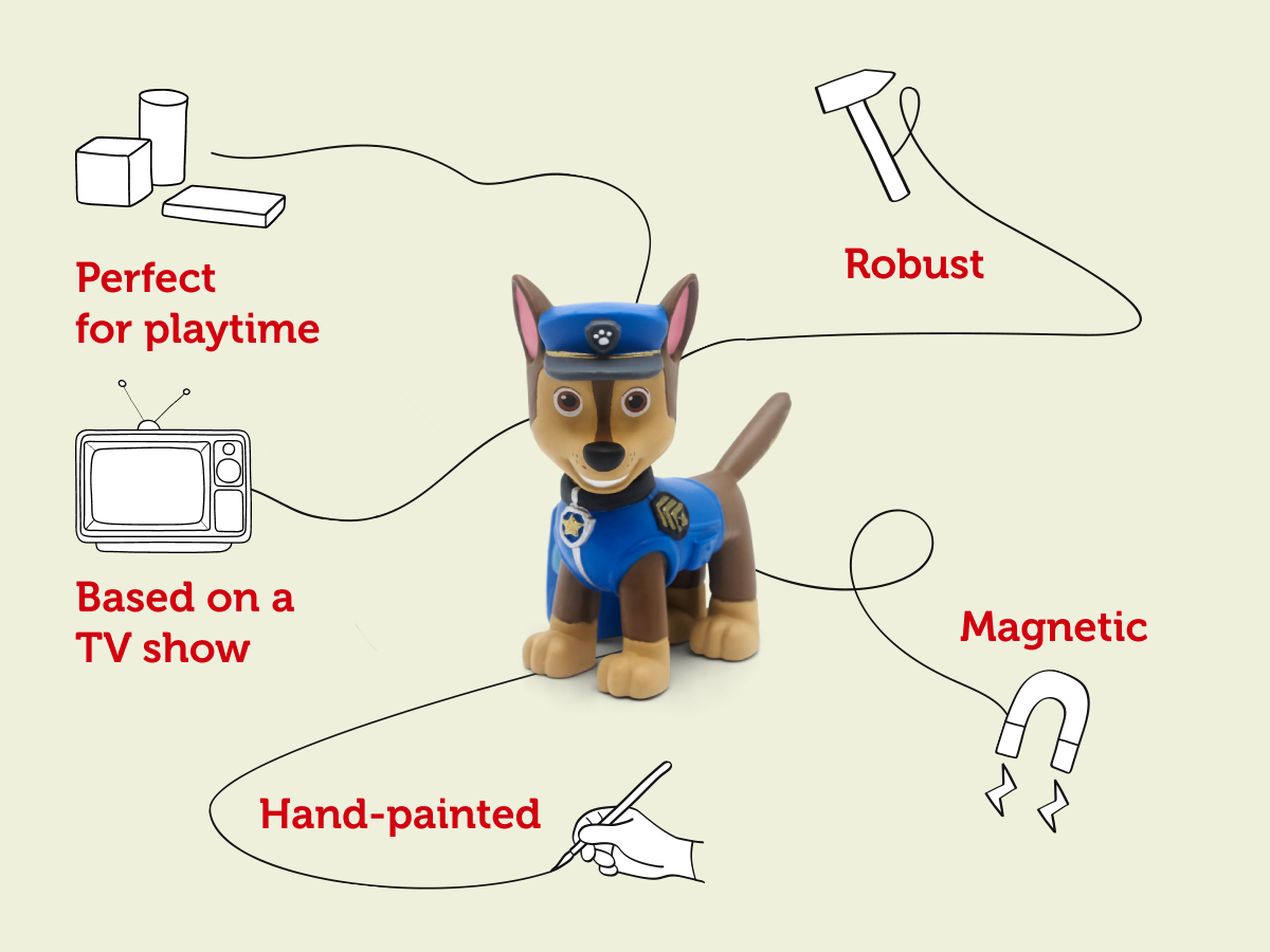 Tonies - Paw Patrol Chase Engelse Geluidsfiguur