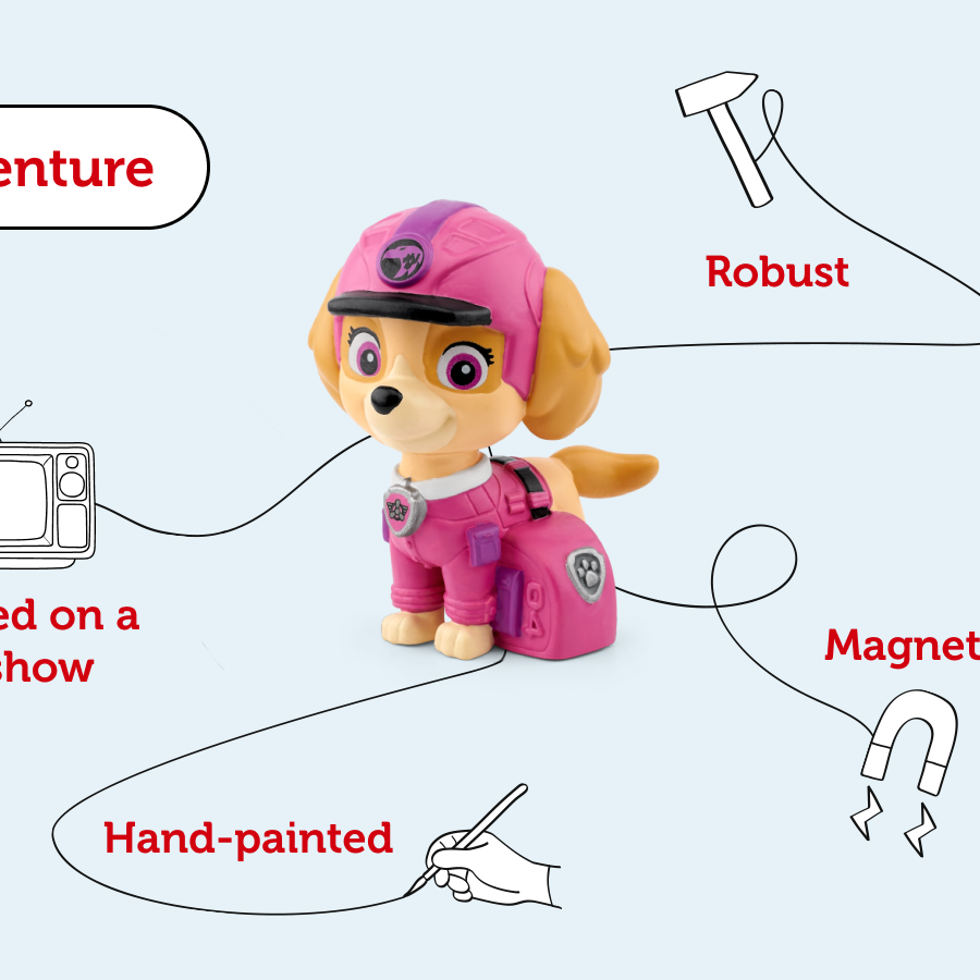 Tonies - Paw Patrol Bosdieren: Skye Engelse Geluidsfiguur