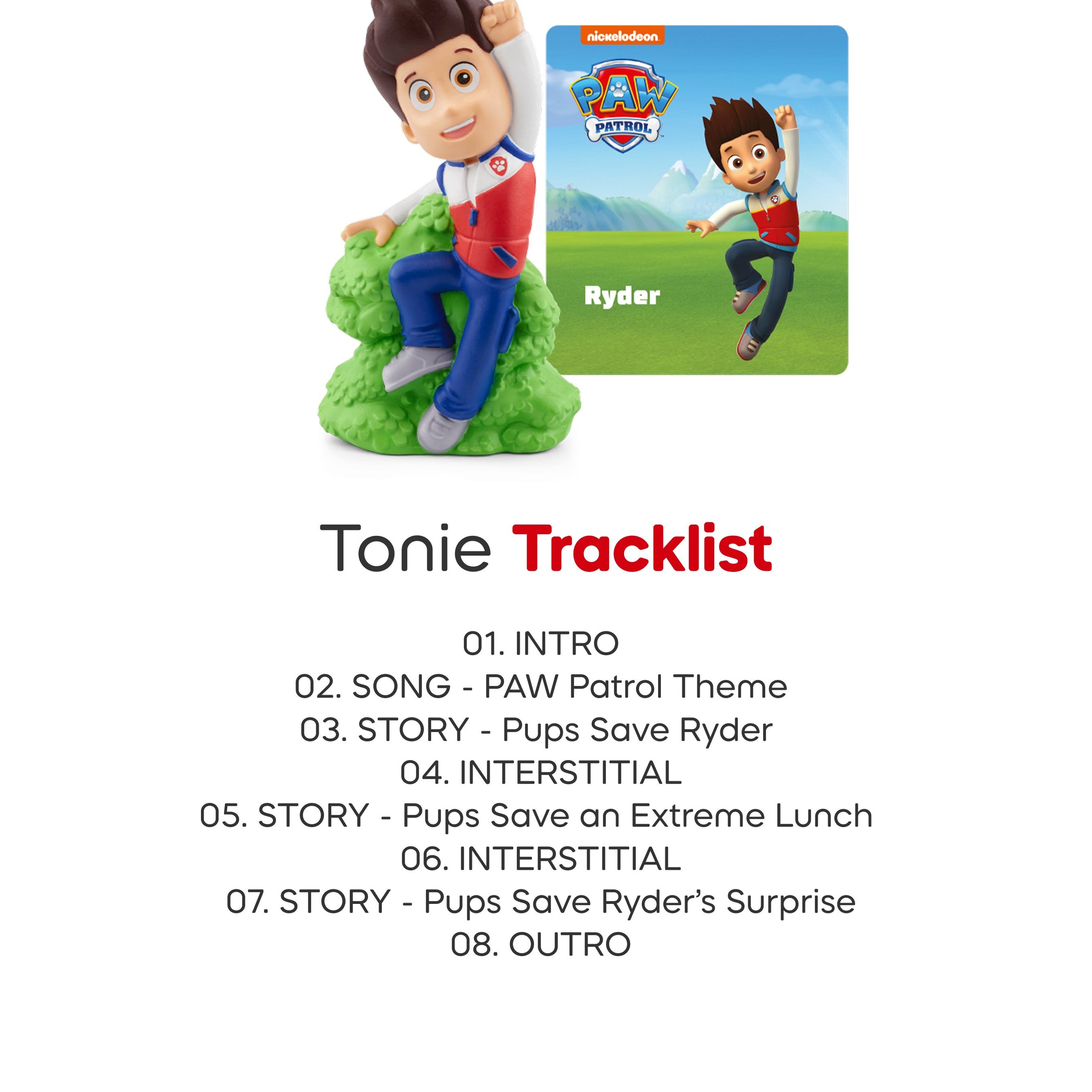 Tonies - PAW Patrol Ryder Engelse Geluidsfiguur