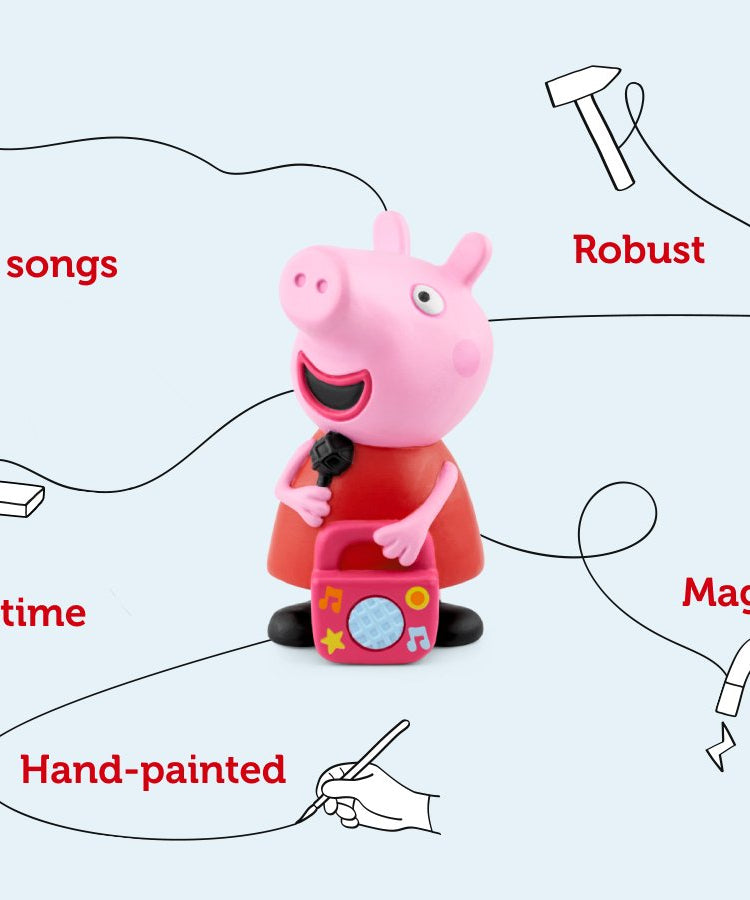 Tonies - Peppa Pig: Mijn Eerste Album Engelse Geluidsfiguur