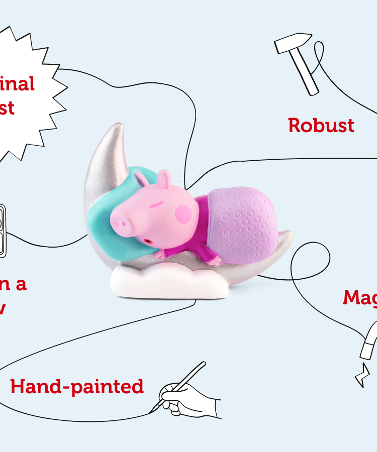 Tonies - Peppa Pig Bedtijdverhalen Engelse Geluidsfiguur