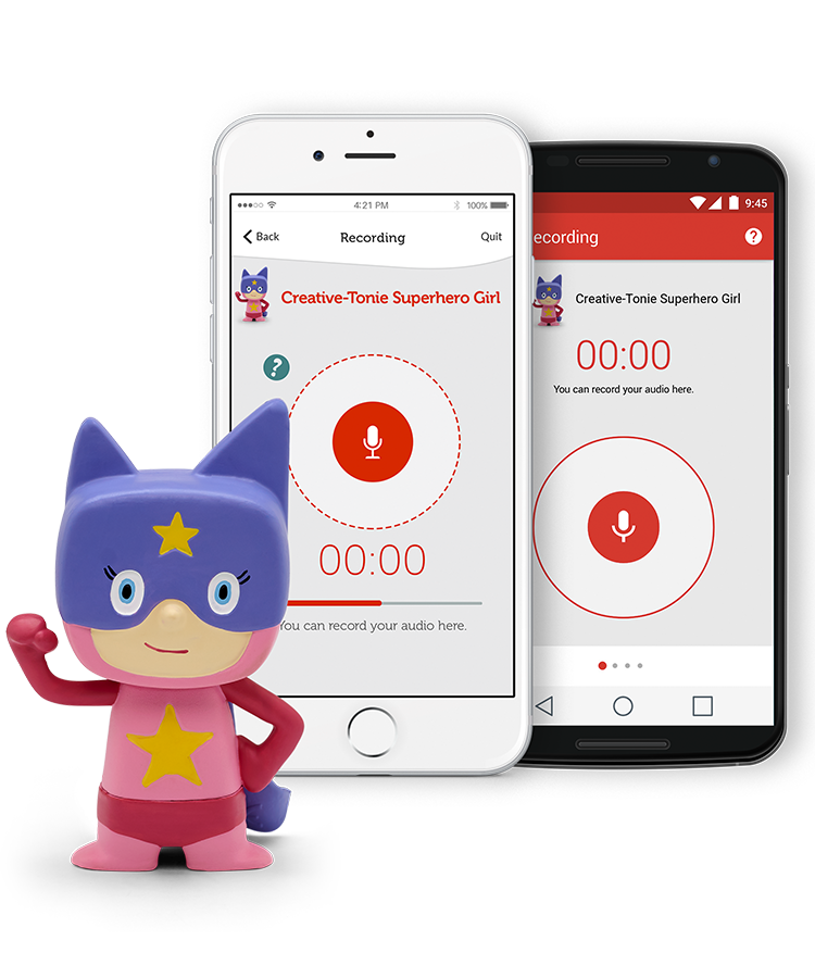 Tonies - Superheld Meisje Creatieve Geluidsopname Figuur