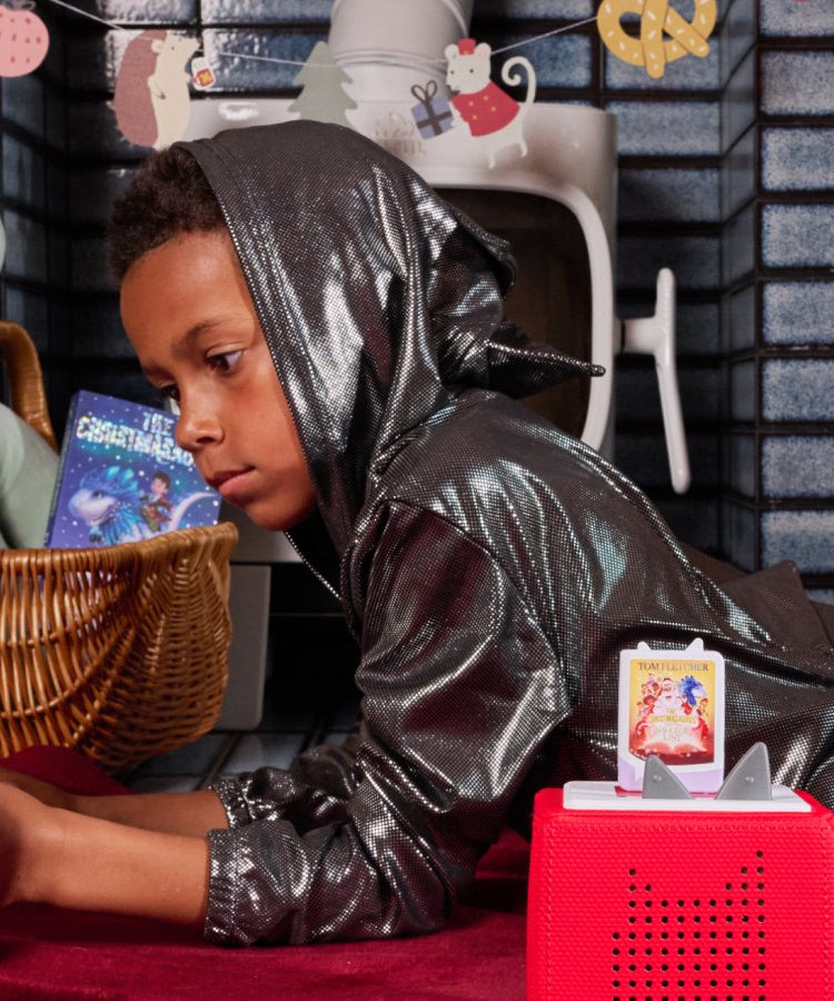 Tonies - Tom Fletcher Christmasaurus en de Lijst van Ondeugende Kinderen Lied Engels Gesproken Figuur