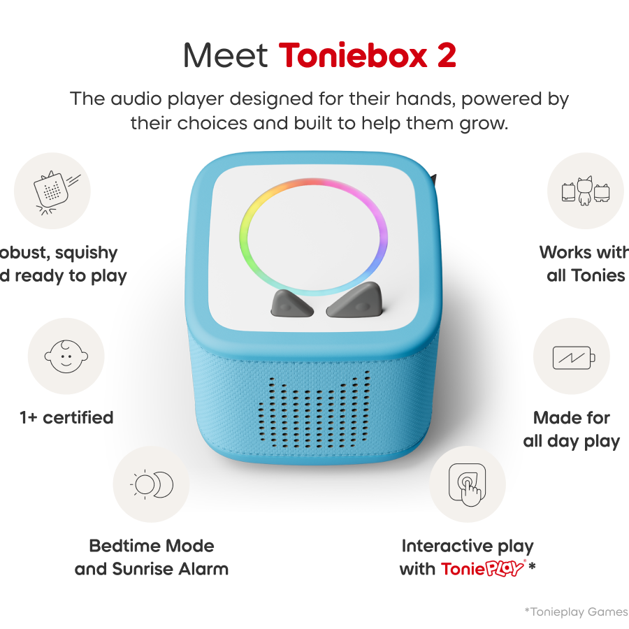 Tonies - Toniebox 2 Wolkblauwe Startsetdoos
