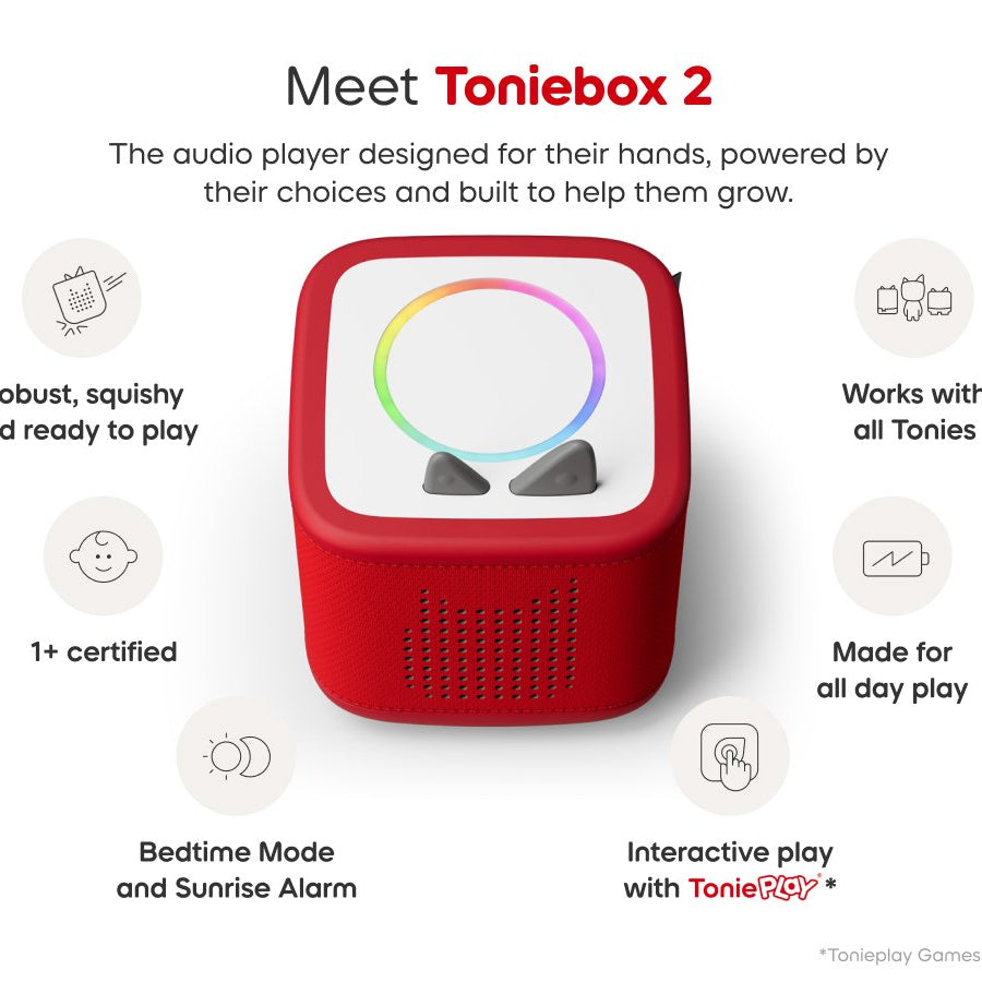 Tonies - Toniebox 2 Rood Startset Doos