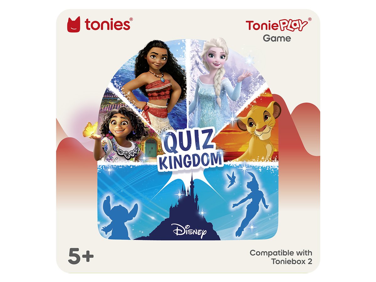 Tonies - Tonieplay Disney Kennisquiz Koninkrijk Engels Toniebox 2 Spelletjes