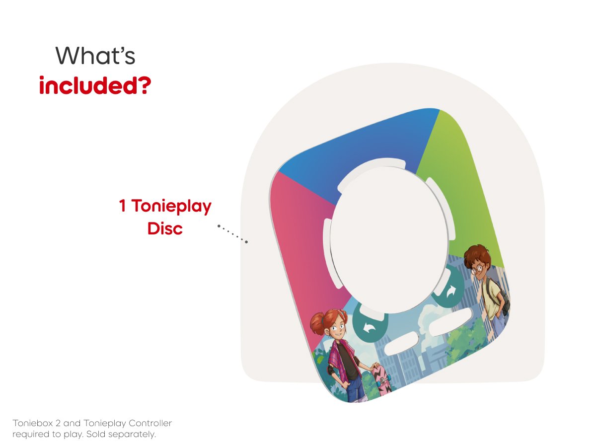 Tonies - Tonieplay Mysterie Mavericks Engelse Toniebox2 Spel